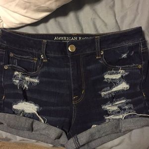 American Eagle Hi Rise shorts